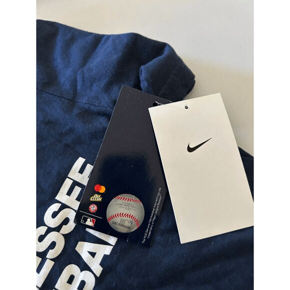 Nike Youth Tennessee Football Titans Local Back College Navy T-Shirt M (10-12) - Picture 6 of 10